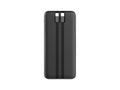 Techancy Mobile Power 10000mah 2.4a Charging TF2783, Câble de charge 2 en 1 Usb C+Ip, écran d’alimentation numérique, noir